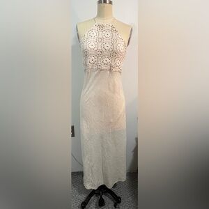 Zara Cream Crochet Dress